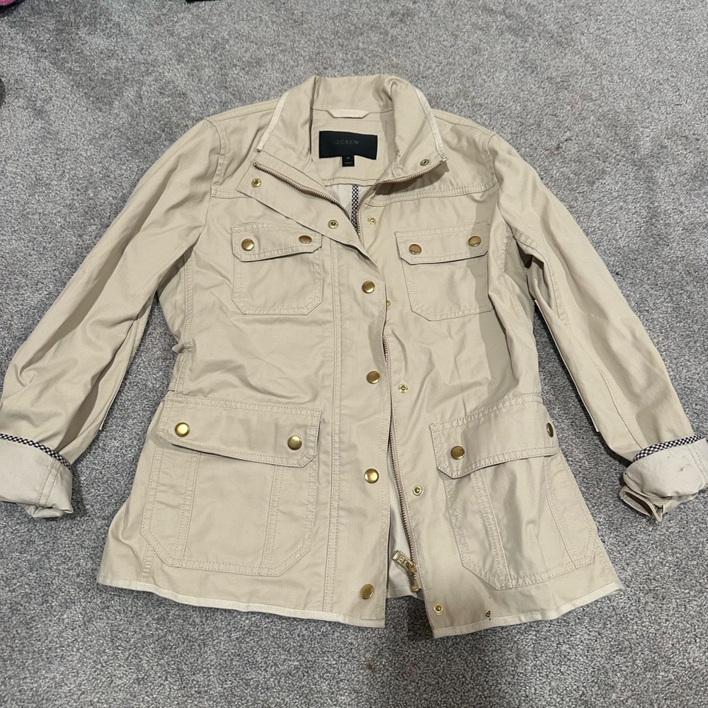 J.Crew Tan Coat